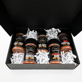 Shake to Elevate - No Salt BBQ Dry Rub Collection Seasoning Gift Box Set | No Salt Seasoning | Heart Healthy | Diet Friendly | 0% Chemical Additives | 0% Preservatives or Color | All Natural Ingredient & Listed (set of 5 flavors)