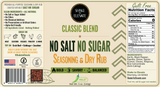 Shake to Elevate – Guilt Free Classic No Salt & No Sugar Seasoning & Dry Rub